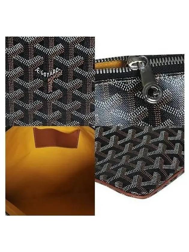 PVC black color Sena GM unisex clutch bag 2 - GOYARD - BALAAN 5