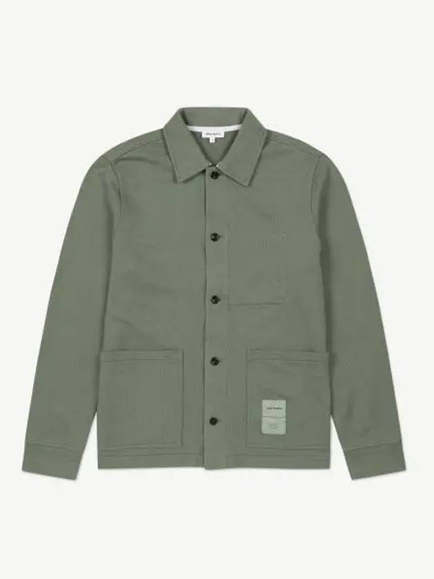 Yon Tab Series Overshirt Dry Sage Green N2013498061 - NORSE PROJECTS - BALAAN 1