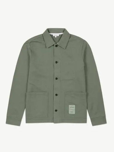 Yon Tab Series Overshirt Dry Sage Green N2013498061 - NORSE PROJECTS - BALAAN 1