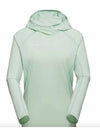 Women's Selun FL Sun Hoodie Mint - MAMMUT - BALAAN 2