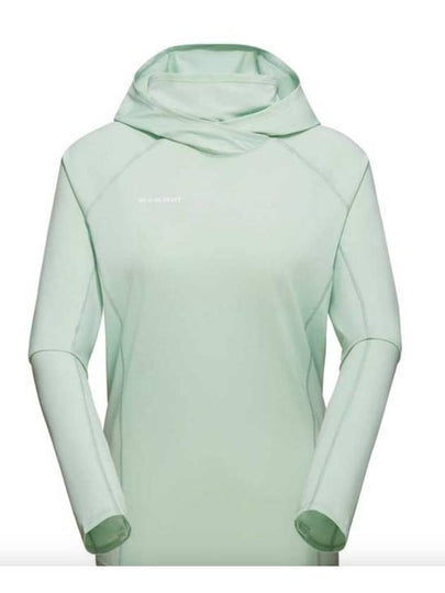 Women's Selun FL Sun Hoodie Mint - MAMMUT - BALAAN 2