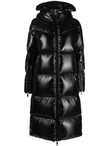 Huppelong long down padding black - MONCLER - BALAAN 1