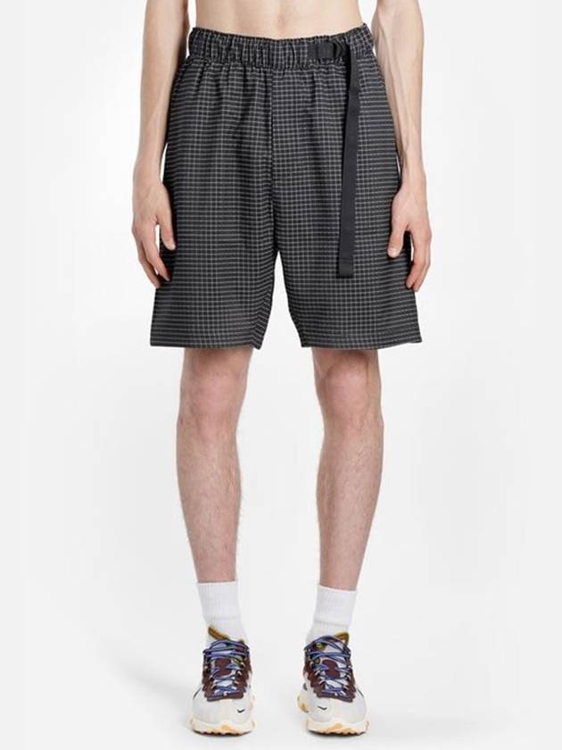 01AR1584010Tech Pack Woven Short PantsBlack Grid - NIKE - BALAAN 8