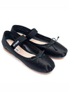 Satin Ballerinas Black - MIU MIU - BALAAN 2