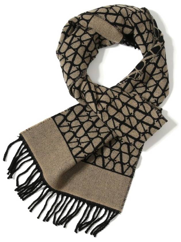 Twal Econograph 4Y2ER033 YZS E21 Muffler Scarf - VALENTINO - BALAAN 1