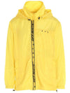 logo hooded jacket yellow - OFF WHITE - BALAAN.