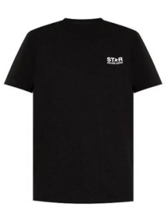 Back Big Star Short Sleeve T-Shirt Black - GOLDEN GOOSE - BALAAN 2