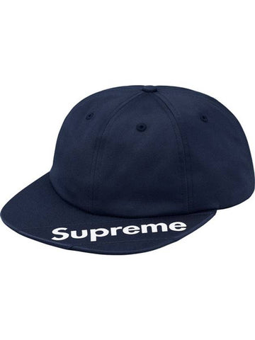 Visor Label 6Panel Navy - SUPREME - BALAAN 1