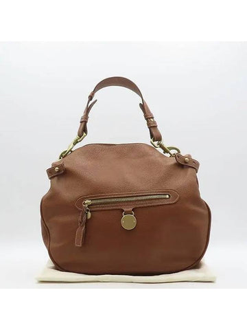 HH7970 Brown leather SOMERSE shoulder bag - MULBERRY - BALAAN 1