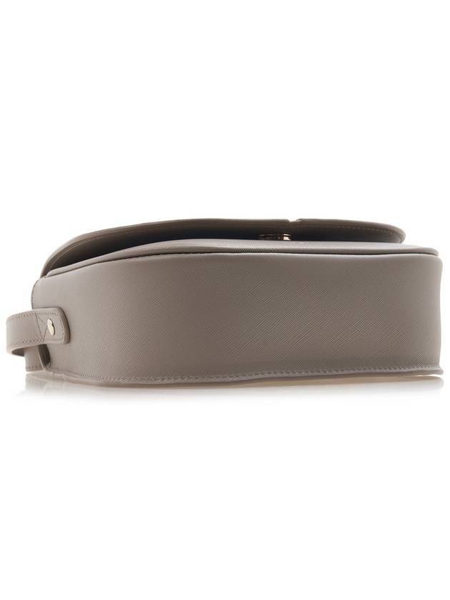 Betty Saffiano Cross Bag Grey - A.P.C. - BALAAN 6