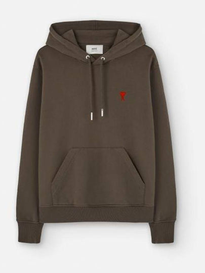 De Coeur Hoodie Dark Coffee - AMI - BALAAN 2