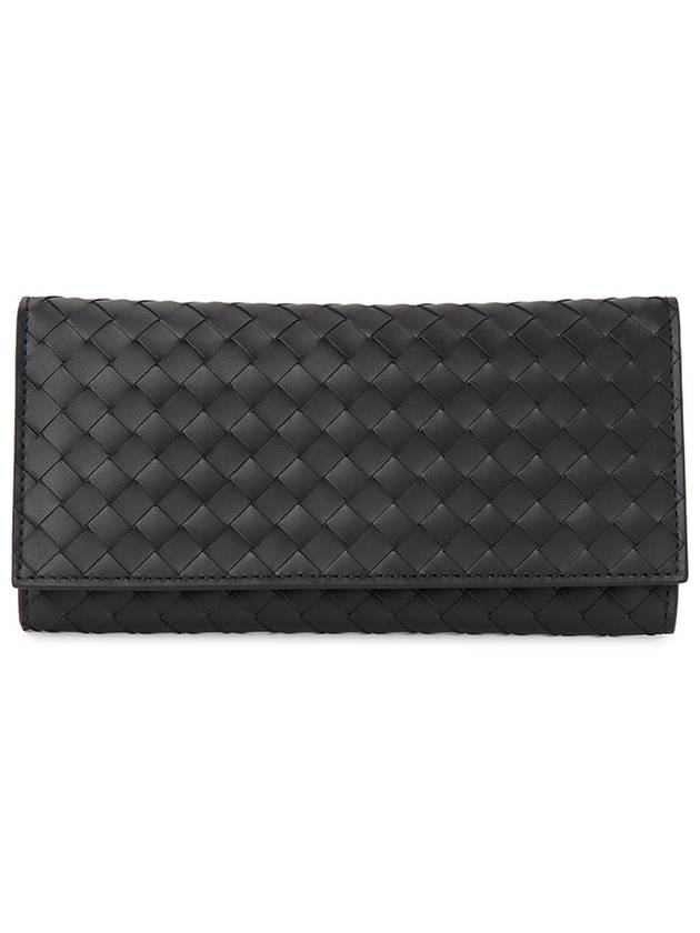 Intrecciato VN Continental Long Wallet Black - BOTTEGA VENETA - BALAAN 2