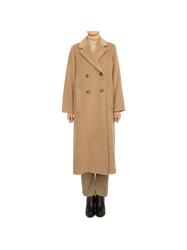 Zufolo Double Coat Beige Brown - MAX MARA - BALAAN 2