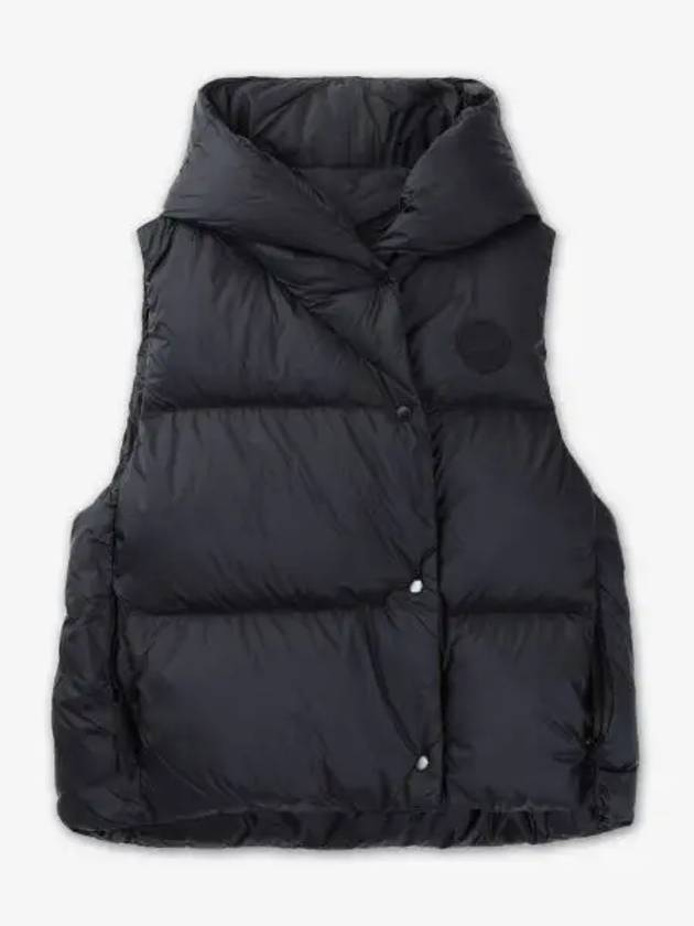 Rhoda Hooded Padded Vest Black - CANADA GOOSE - BALAAN 2