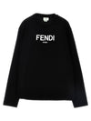 Kids T Shirt JUI1547AJF0GME Black - FENDI - BALAAN 1