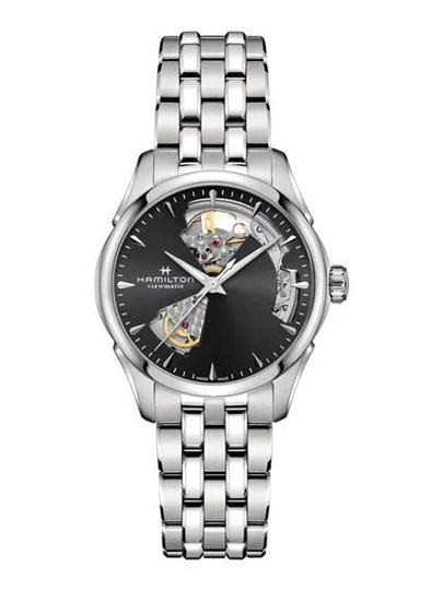 Jazzmaster Open Heart Auto Metal Watch Silver - HAMILTON - BALAAN 2