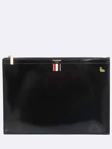 MAC086A Clutch Bag - THOM BROWNE - BALAAN 1