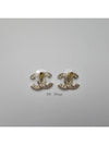 Metal Earrings Diamantes & Gold Crystal - CHANEL - BALAAN 6