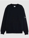 Diagonal Raised Fleece Sweatshirt Black - CP COMPANY - BALAAN 3