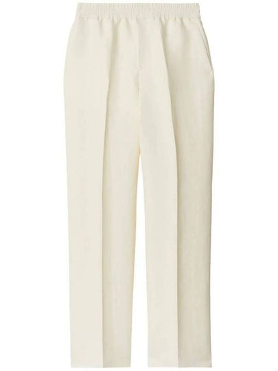 Canvas Tapered Pants - BURBERRY - BALAAN 2