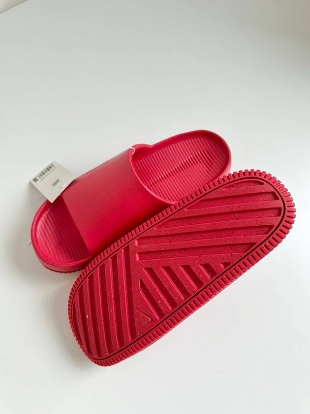 Men's Calm Slide Slippers Red - NIKE - BALAAN 8