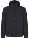 Soft Shell RE Dye Technology Hooded Jacket Black - STONE ISLAND - BALAAN 2