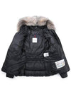 1A00136 5396Q 999 BOED Black Hooded Fur Padding - MONCLER - BALAAN 3