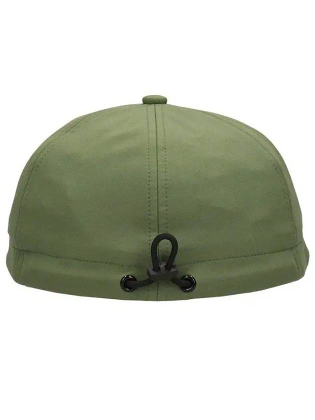 Embroidered Logo Soft Shell Ball Cap Olive Green - STONE ISLAND - BALAAN 3