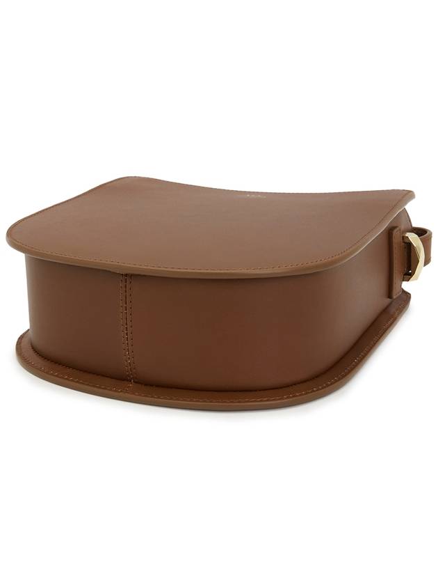 Geneve Smooth Leather New Shoulder Bag Brown - A.P.C. - BALAAN 6