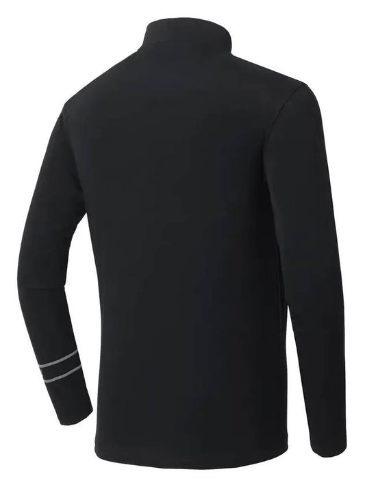 Online Exclusive Men s Mock Neck Long Sleeve Base Layer Black - CLEVELAND GOLF - BALAAN 2