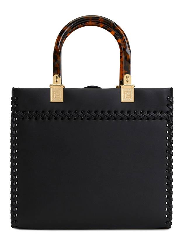 Sunshine Small Tote Bag Black - FENDI - BALAAN 5