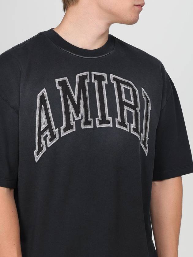 T-shirt con maxi logo Amiri - AMIRI - BALAAN 5