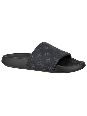 Waterfront Mule Black - LOUIS VUITTON - BALAAN 1