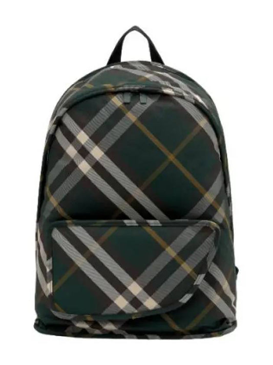 Check Shield Nylon Backpack Ivy Bag - BURBERRY - BALAAN 1