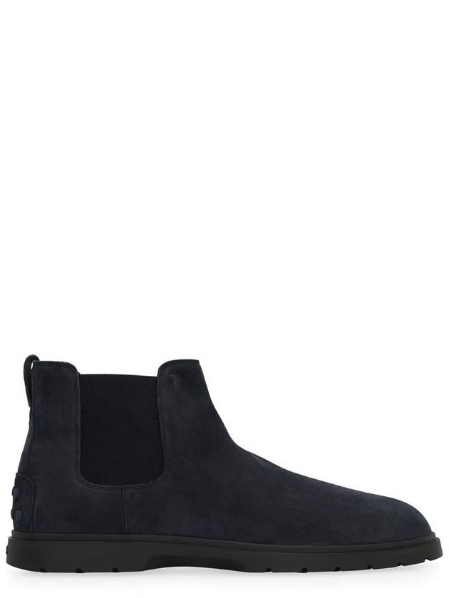 Suede Chelsea Boots Navy - TOD'S - BALAAN 2