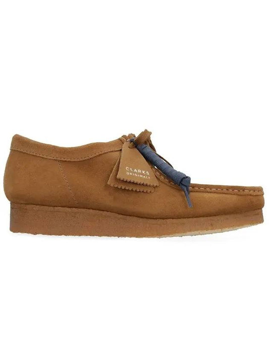 Wallaby Suede Loafers Brown - CLARKS - BALAAN.