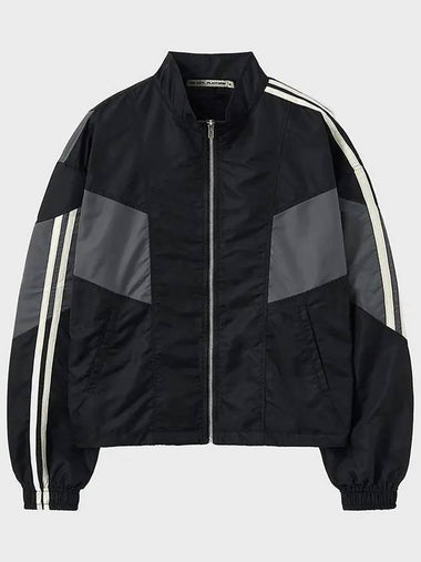 FW Panel Track Jacket Black - THEANTIPLATFORM - BALAAN 1