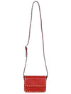 Rockstud Flap Crossbody Bag LW2B0104BOL BRO Red - VALENTINO - BALAAN 6