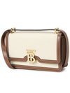 Mini TB Crossbody Bag Natural Malt Brown - BURBERRY - BALAAN 3