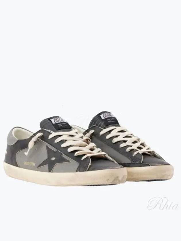 Superstar Low Top Sneakers Black Grey - GOLDEN GOOSE - BALAAN 2