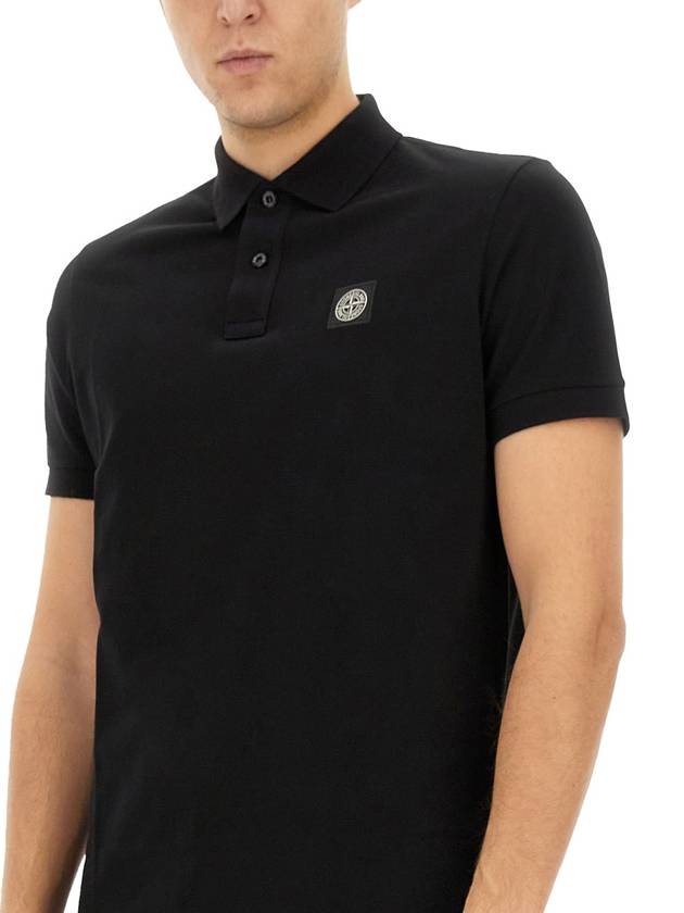 POLO WITH LOGO - STONE ISLAND - BALAAN 4