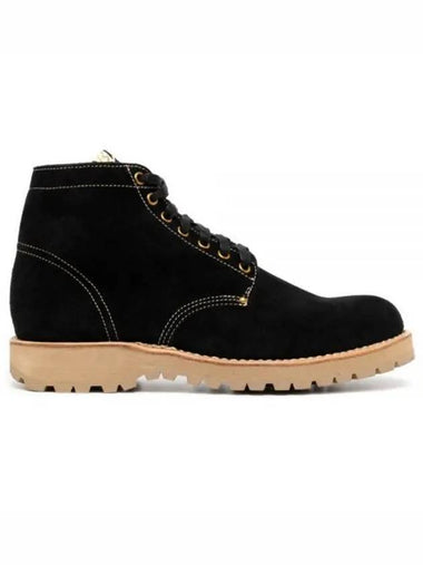 BRIGADIER BOOTS FOLK 0123102002006 BLACK suede ankle - VISVIM - BALAAN 1