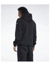 City League brushed hoodie black HK4453 - REEBOK - BALAAN 1