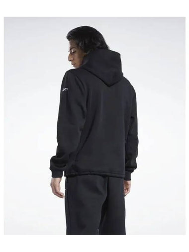 City League brushed hoodie black HK4453 - REEBOK - BALAAN 1