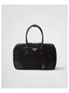 Re-Edition 1978 Re-Nylon Saffiano Leather Large Tote Bag Black - PRADA - BALAAN 2