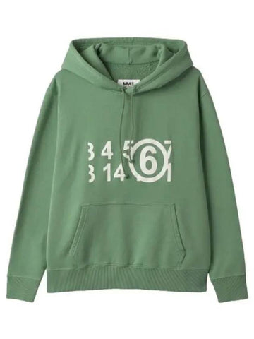 MM6 Number Zoom Logo Hooded Clover - MAISON MARGIELA - BALAAN 1