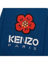 Boke Flower Merino Wool Knit Top Blue - KENZO - BALAAN 7