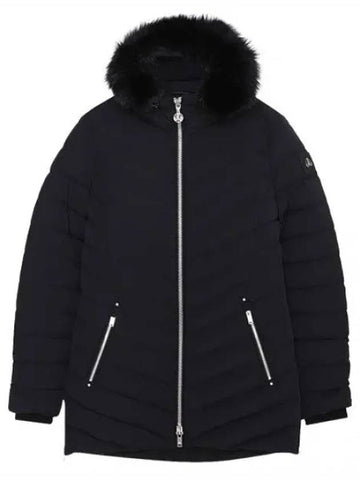 Rose Lawn Fur Hood Padded Jacket Jumper - MOOSE KNUCKLES - BALAAN 1