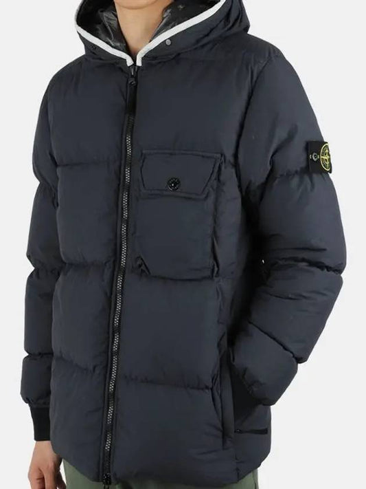 Wappen Naslan Padding Dark Blue - STONE ISLAND - BALAAN.