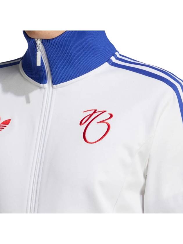 Jude Bellingham Track Jacket White Blue - ADIDAS - BALAAN 4